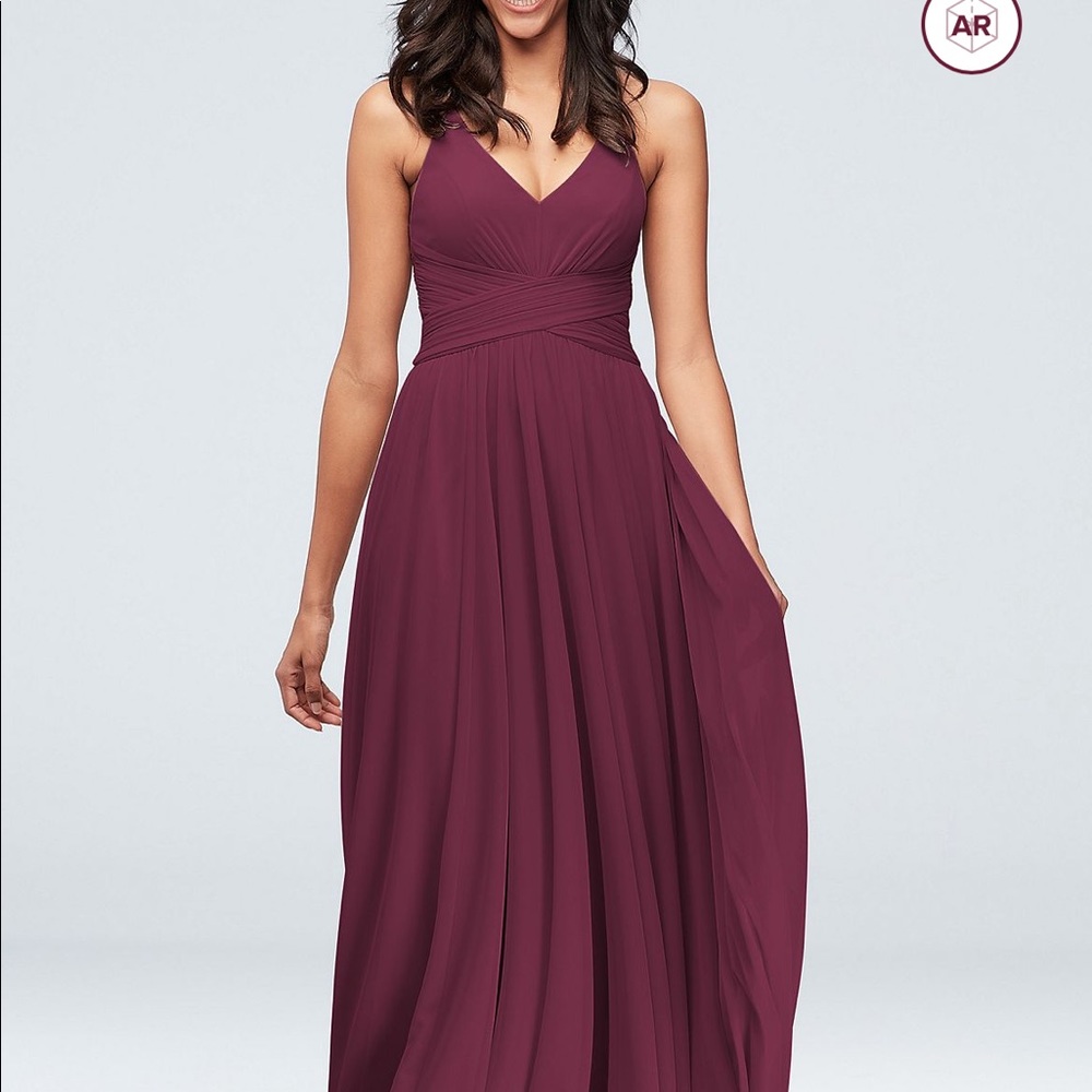 David’s bridal wine dress